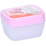 ALPINA Tároló doboz 3db 600ml műanyag  thumbnail 3