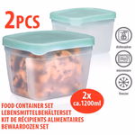 ALPINA Tároló doboz 2db 1200ml műanyag  thumbnail 2