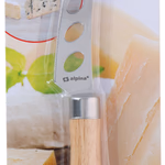 ALPINA Sajtvágó kés 20x2,4x2,4cm acél/fa  thumbnail 1