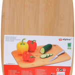 ALPINA bambusz vágódeszka 38x28,5cm 