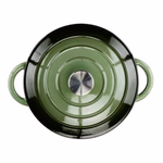 ALPINA Öntöttvas lábas 3,8l zöld  thumbnail 7