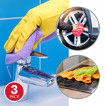 DIRT DEVIL Mikroszálas törlőkendő 3db, 30x30cm, 200gsm displ(96) thumbnail 3