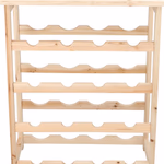 Bortartó állvány 16 üveges, fa 46x23x55cm  thumbnail 4