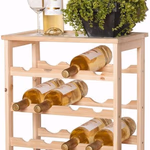 Bortartó állvány 16 üveges, fa 46x23x55cm  thumbnail 3