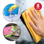 DIRT DEVIL Mikroszálas törlőkendő 8db, 30x30cm, 200gramm thumbnail 4