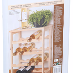 Bortartó állvány 16 üveges, fa 46x23x55cm  thumbnail 5