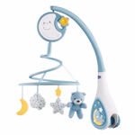 Next 2 Dreams zenélő forgóka - éjszakai fény, kék thumbnail 1