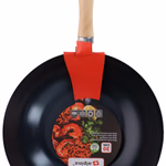 ALPINA Wok 2 rétegű tapadásmentes bevonat 1mm , fanyelű 48x30x8cm  thumbnail 1