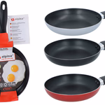 ALPINA Serpenyő D20x4,5cm NEM indukciós 1,8mm fal, 3 szín  thumbnail 1