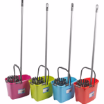 LIFETIME CLEAN Felmosó szett 4db-os 3színben 110cm nyél, fej, 10L vödör disp(30) thumbnail 1