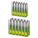 GP Super Alkáli elem AA 12db + AAA 12db + LED fényfüzér thumbnail 2