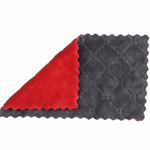 DIRT DEVIL Törlőkendő 4 db 27×16 cm korall bársony 400 g/m²