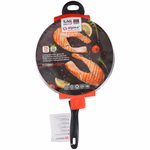 ALPINA serpenyő D28 cm, fedővel, 2,5 mm fal, 3mm alj. Indukciós, és minden hőforráshoz használható thumbnail 4