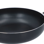 ALPINA serpenyő D28 cm, fedővel, 2,5 mm fal, 3mm alj. Indukciós, és minden hőforráshoz használható thumbnail 2