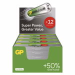 GP Super Alkáli elem - Micro - LR03 (AAA) - 12db/csomag, display boksz (24x) thumbnail 2