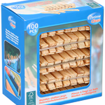 LIFETIME CLEAN Ruhacsipesz 100db 7x0,9x1,4cm fa thumbnail 1