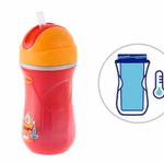 Sport Cup duplafalú kulacs, 266 ml thumbnail 5