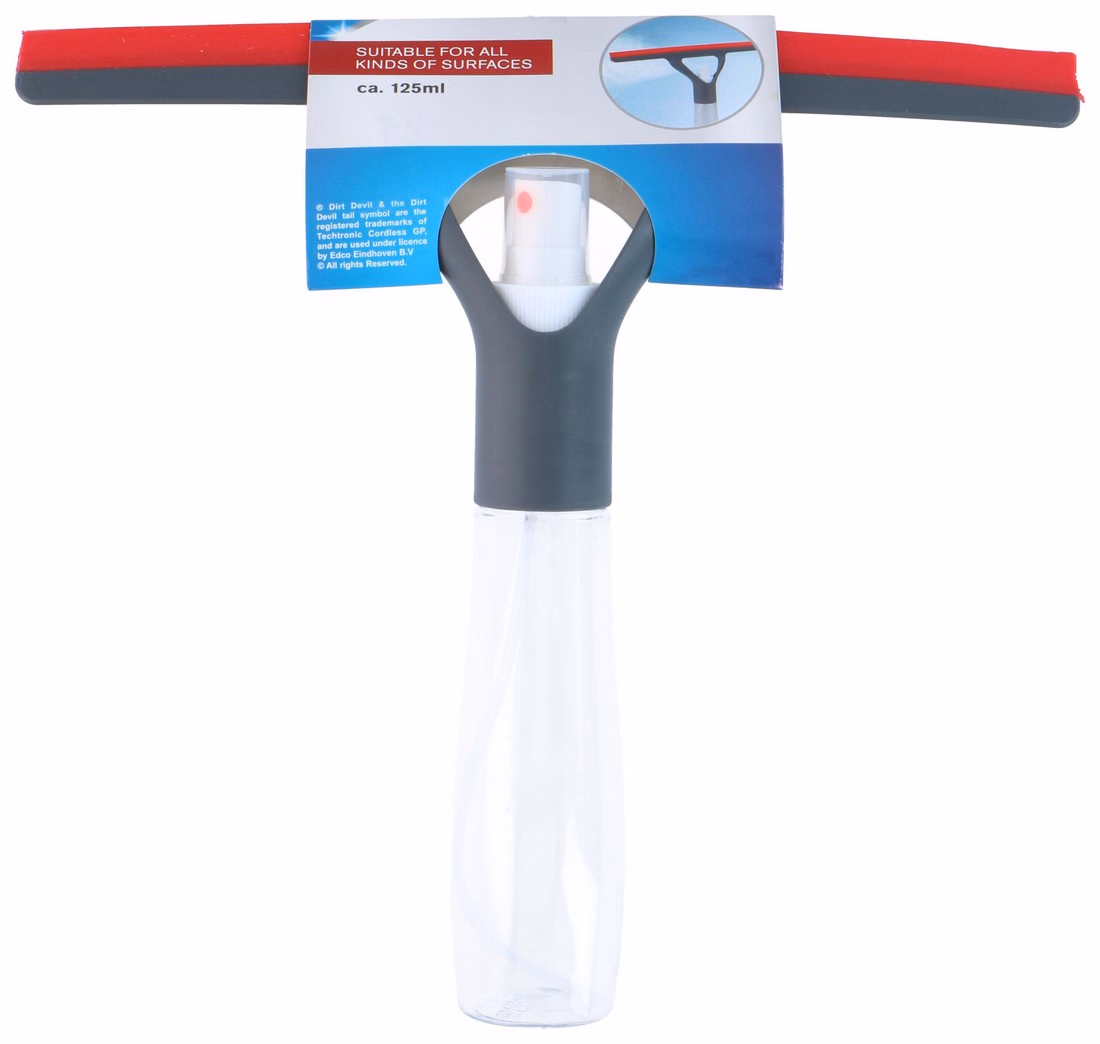 DIRT DEVIL Ablaktisztító spray lehúzóval 25×22,7×4,5 cm 125 ml 60 g PP/TPR/PET - Image 1 of 1