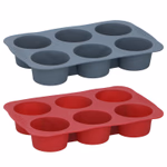 ALPINA Sütőforma szilikon muffin 26,5x17,3x4cm 2 féle 