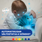 Baby Bear plüss maci vetítő és ejszakai lámpa, Pink thumbnail 4