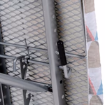 ALPINA Vasalódeszka 119x34x83cm ezüst váz 4 féle thumbnail 5