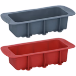 ALPINA Sütőforma szilikon 29x8x12,7x6,5cm 2 színben  thumbnail 2