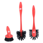 DIRT DEVIL Mosogató kefe szett 3db 28-30-11cm műa. thumbnail 2