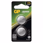 GP Lítium gombelem CR2025 2db/bliszter thumbnail 1