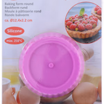ALPINA szilikon sütőforma 4 darabos Ø12.2/10.7x2.2cm thumbnail 1