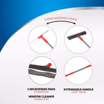 DIRT DEVIL Ablaktisztító szett 5db 57-129x36x14cm thumbnail 2