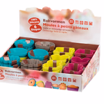 Sütőforma szilikon 3 darabos, 6 forma, 4 színben disp(48) thumbnail 1