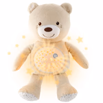 Baby Bear plüss maci vetítő és ejszakai lámpa, kék thumbnail 2