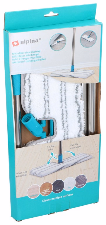 ALPINA Felmosó mop mikroszálas 123x40x15cm - Image 1 of 9