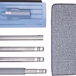 ALPINA Felmosó mop 6L vödörrel, 360 fokban forgatható felmosófejjel, mikroszálastörlőkendővel thumbnail 8