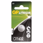GP Lítium gombelem CR1632 1db/bliszter thumbnail 1