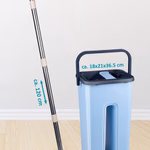 ALPINA Felmosó mop 6L vödörrel, 360 fokban forgatható felmosófejjel, mikroszálastörlőkendővel thumbnail 11