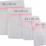 Mosóháló 4db (1x 46x50cm, 1x 34x43cm, 2x 26x33cm) thumbnail 3