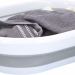 ALPINA Összenyomható szennyes kosár fogantyúval 62x45x28cm 1330gr, műanyag,  thumbnail 4