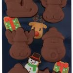 Szilikon sütőforma karácsonyi mintával, 3 színben 29.5x17x3.5cm
 thumbnail 3