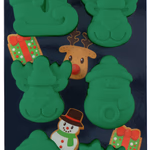 Szilikon sütőforma karácsonyi mintával, 3 színben 29.5x17x3.5cm
 thumbnail 4