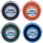 ALPINA Vödör 10L összecsukható 32x25,5 / 5,5cm 4 színben thumbnail 2