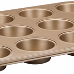ALPINA Tapadásmentes muffinsütő 12db-os 0,4mm 35x26,5x3cm 
