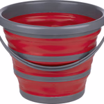 DIRT DEVIL Összenyomható vödör fogantyúval, 10L 32x24,5/5,5cm, bordó thumbnail 2
