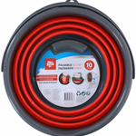 DIRT DEVIL Összenyomható vödör fogantyúval, 10L 32x24,5/5,5cm, bordó thumbnail 1