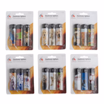 FLAME CLASSICS Öngyújtó piezo 3 darab, 6 féle thumbnail 1