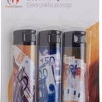 FLAME CLASSICS Öngyújtó piezo 3 darab, 6 féle thumbnail 3