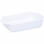 ALPINA kerámia sütőtál 24,5x14x5cm fehér/fekete  thumbnail 3