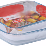 ALPINA Sütőtál szett 2db üveg 1,8L 25x23x5cm  thumbnail 1