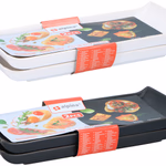 ALPINA kerámia sütőtál 29x12x3cm fehér&fekete 2db  thumbnail 1