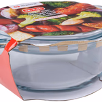 ALPINA Sütőtál fedővel üveg 2,5L 28x23x13cm 